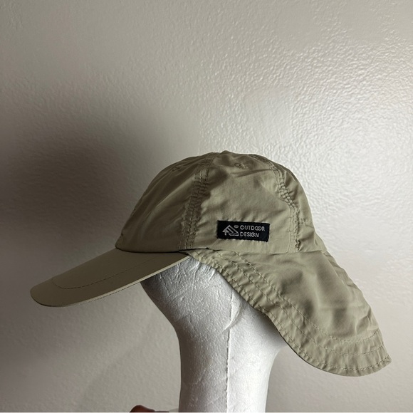 DORFMAN PACIFIC Microfibre Flap Baseball Cap OSFM - Picture 2 of 7